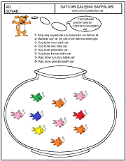 birinci sınıflar için sayı çizgi çalışmaları